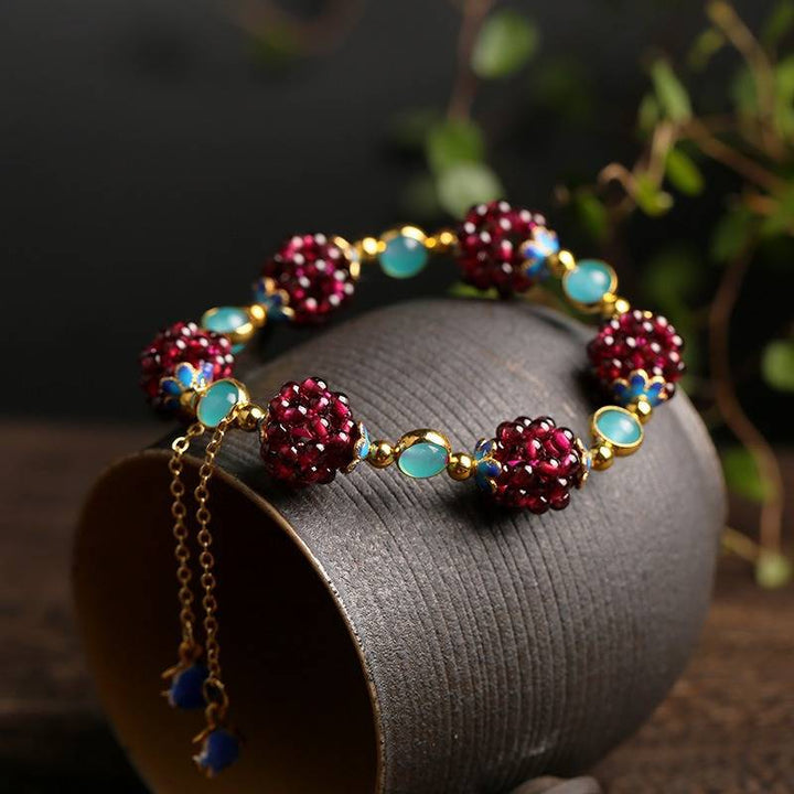 Armband Bessen van Natuurlijke Stenen