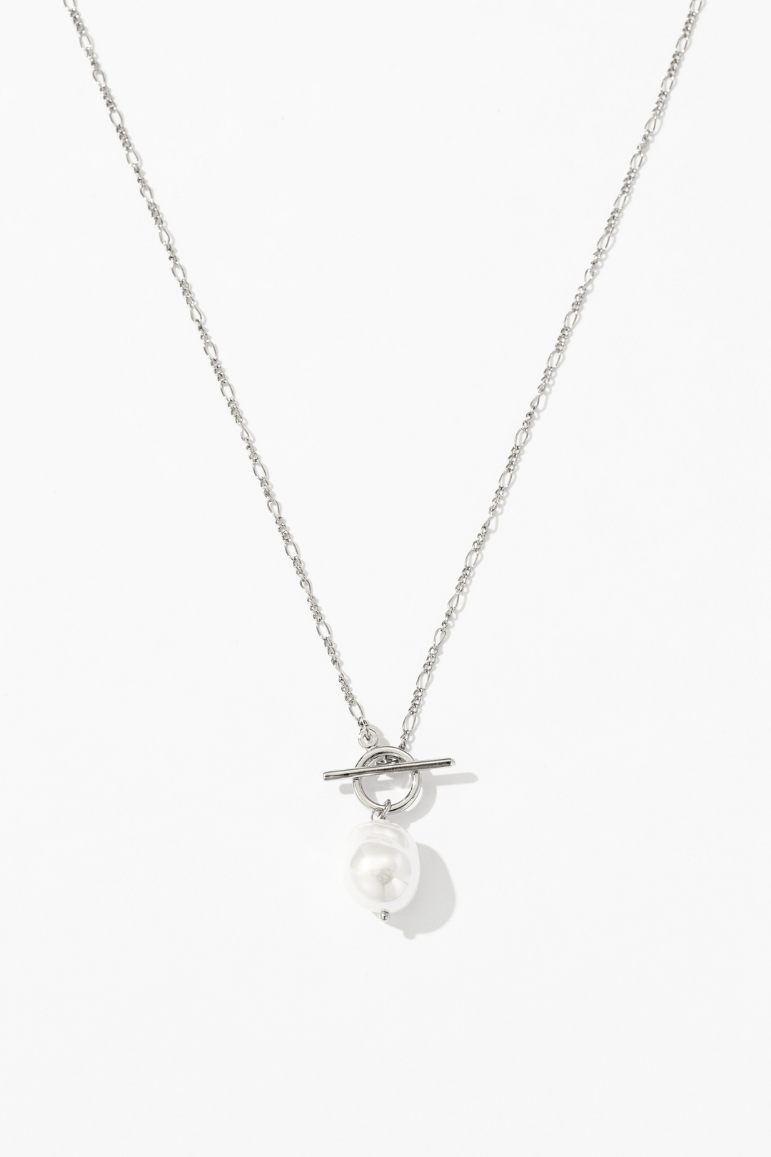 Elegante Ketting met Goudkleurige Parels