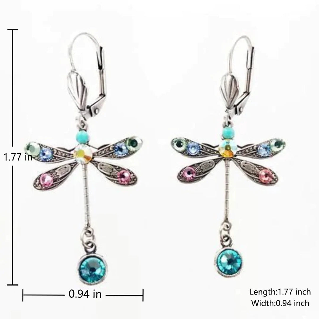 Elegante libelle-oorbellen