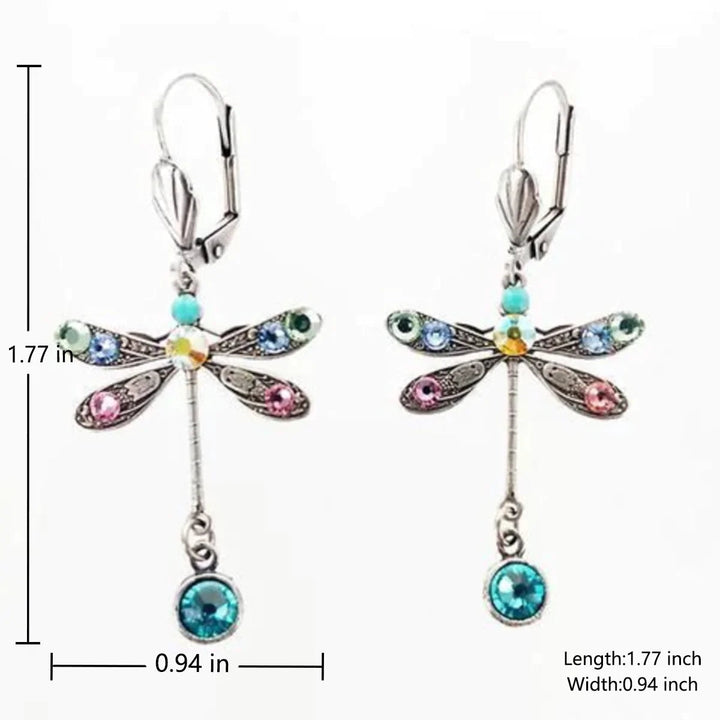 Elegante libelle-oorbellen