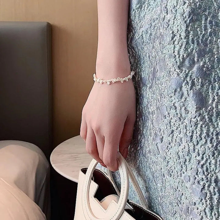 Armband Celine met parelglans