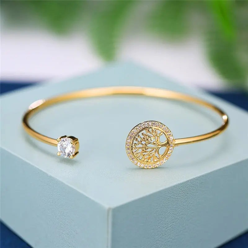Tijdloze Verstelbare Levensboom Armband