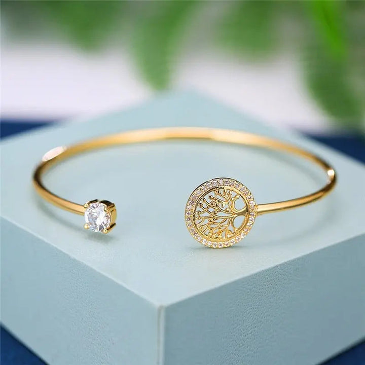 Tijdloze Verstelbare Levensboom Armband