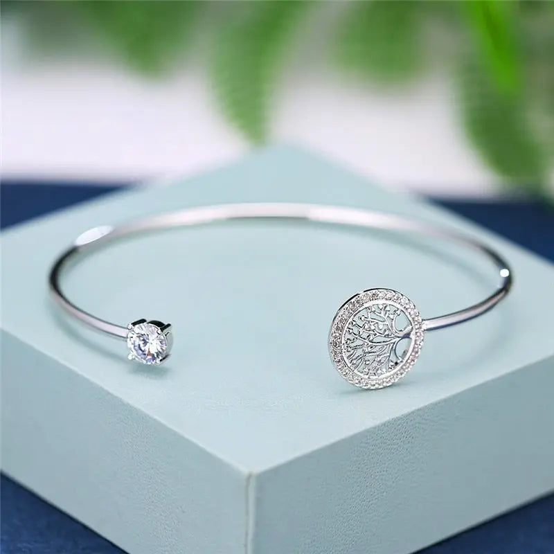 Tijdloze Verstelbare Levensboom Armband