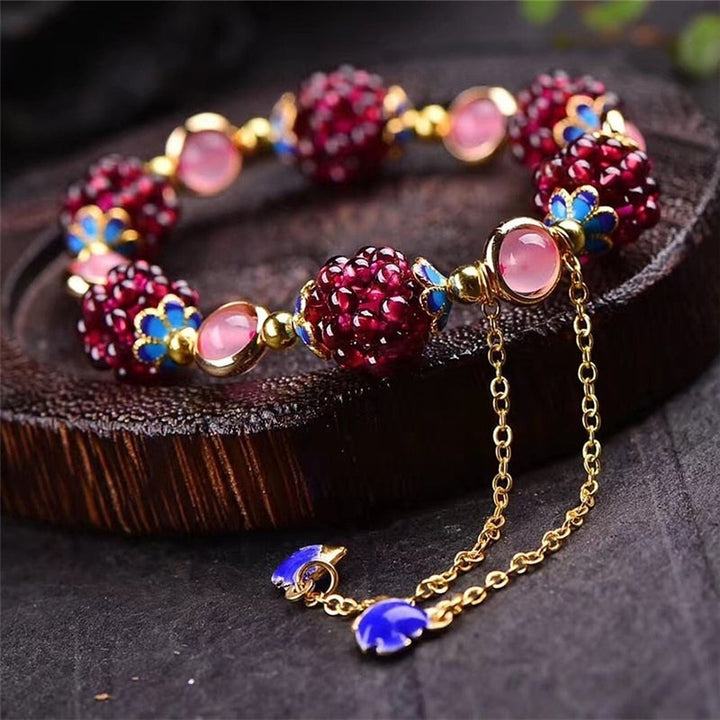 Armband Bessen van Natuurlijke Stenen