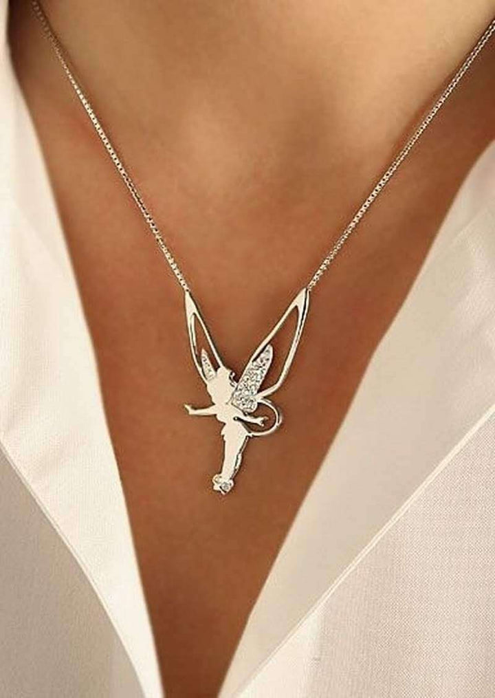 Goudkleurige ketting met elfenhanger