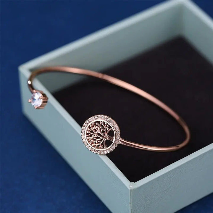Tijdloze Verstelbare Levensboom Armband