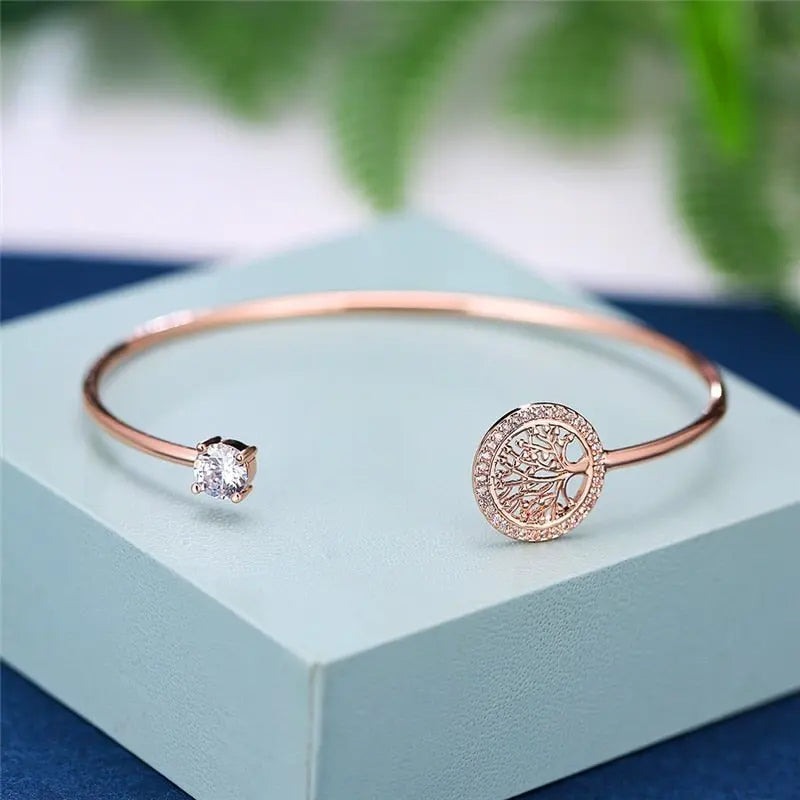 Tijdloze Verstelbare Levensboom Armband