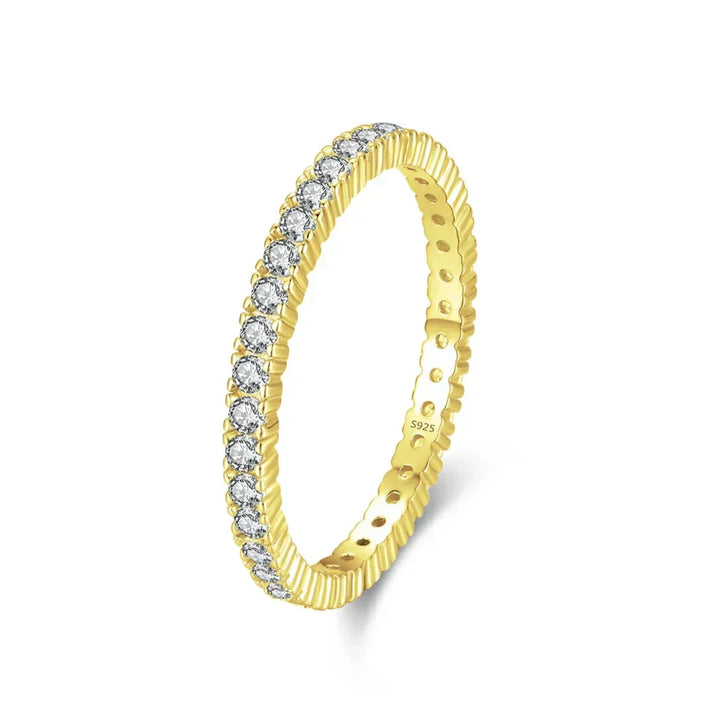 Minimalistische Verlichte Eternity Ring