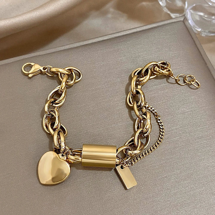 Dikke hartvormige armband