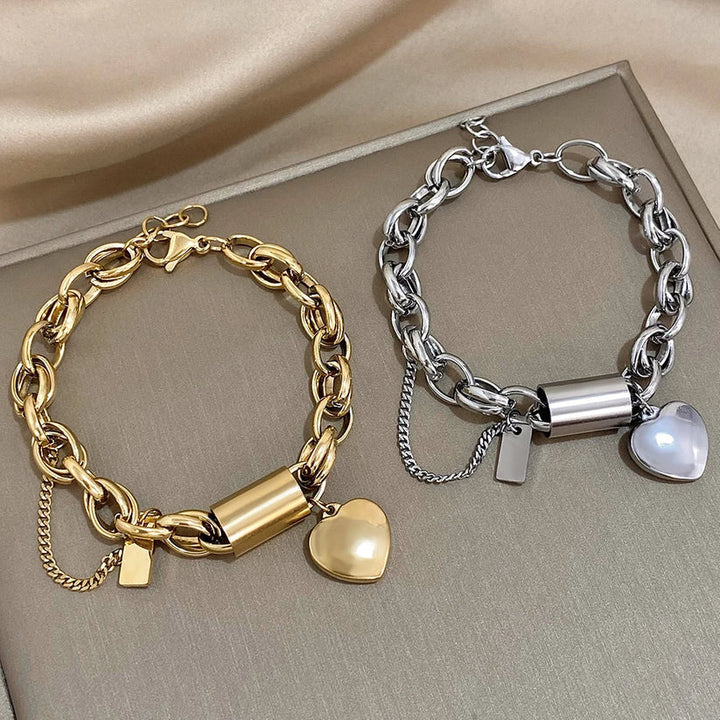 Dikke hartvormige armband
