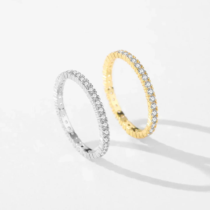 Minimalistische Verlichte Eternity Ring