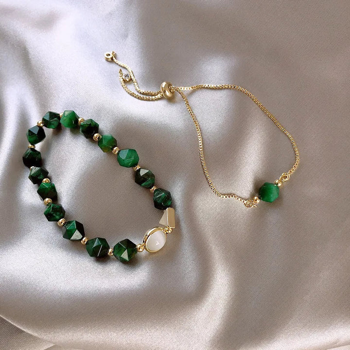 Elegante Groene Armbandenset