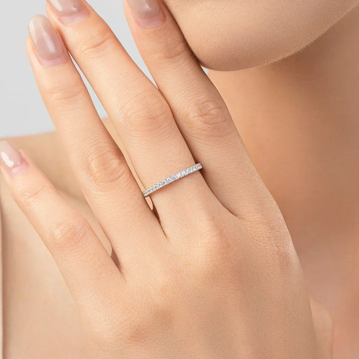Minimalistische Verlichte Eternity Ring