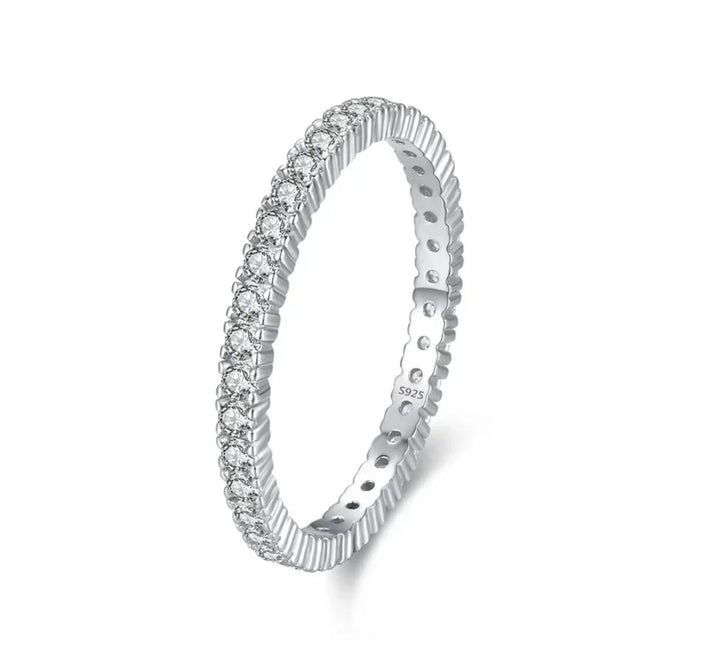 Minimalistische Verlichte Eternity Ring