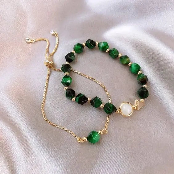 Elegante Groene Armbandenset