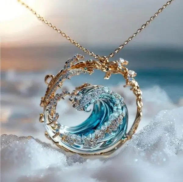 Ketting met hanger Belofte van de Oceaan