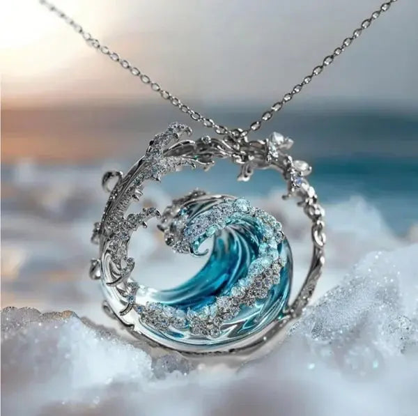 Ketting met hanger Belofte van de Oceaan